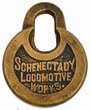 SCHENECTADY LOCOMOTIVE WORKS LOCK