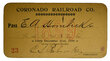 CORONADA RAILROAD CO. PASS