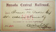 NEVADA CENTRAL RAILROAD PASS
