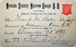 NEVADA COUNTY NARROW GAUGE RR PASS