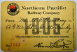 NORTHERN PACIFIC RAILROAD PASS