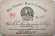 RIO GRANDE HOTEL COMPANY PASS