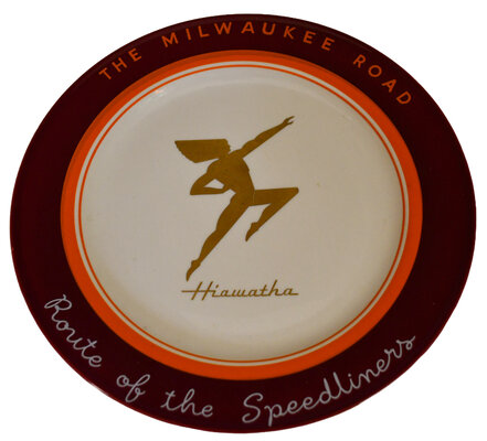 CMST&P HIAWATHA PLATE
