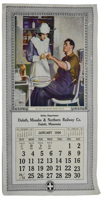 DULUTH MISSABE & NORTHERN CALENDAR