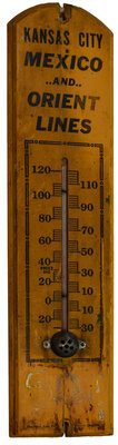 KCM&O LINES THERMOMETER