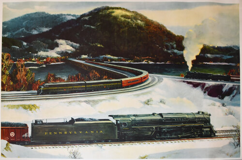 PENNSYLVANIA RR POSTER