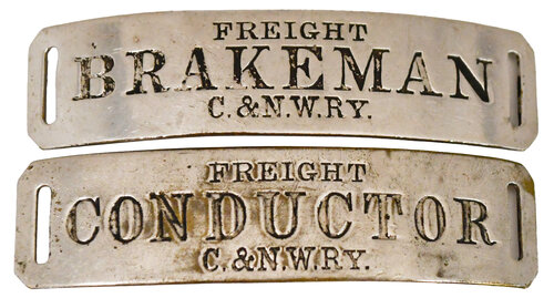 C&NW BADGES
