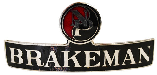 NORTHERN PACIFIC BRAKEMAN BADGE