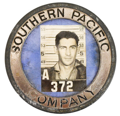 SOUTHERN PACIFIC BADGE