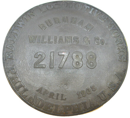 DENVER & RIO GRANDE PLATE