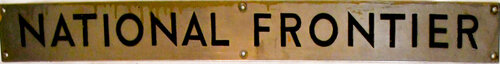 PULLMAN CAR PLATE