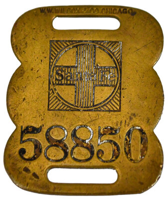 SANTA FE BAGGAGE TAG