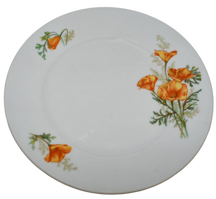 AT&SF CALIFORNIA POPPY PLATE