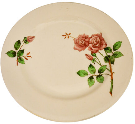UP PORTLAND ROSE PLATE