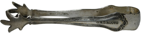 Q&C ROUTE SUGAR TONGS