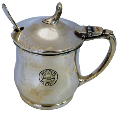 SOUTHERN PACIFIC MUSTARD POT