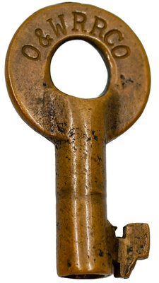 O&W RR CO KEY