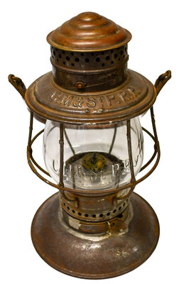CM&STPRR LANTERN