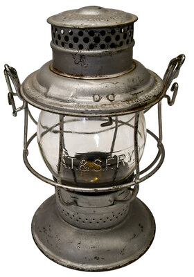 P&SF RY LANTERN