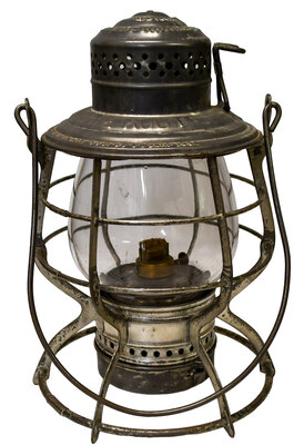 SANTA FE ROUTE LANTERN