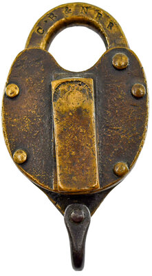 CB&N RR LOCK