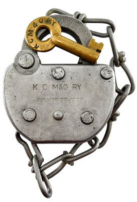 KCM&O RY LOCK