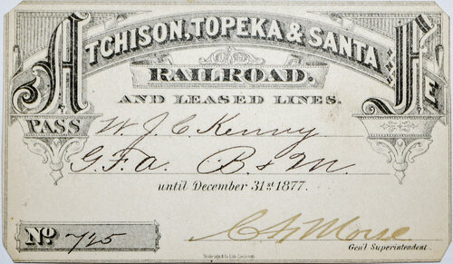 ATCHISON TOPEKA & SANTA FE PASS