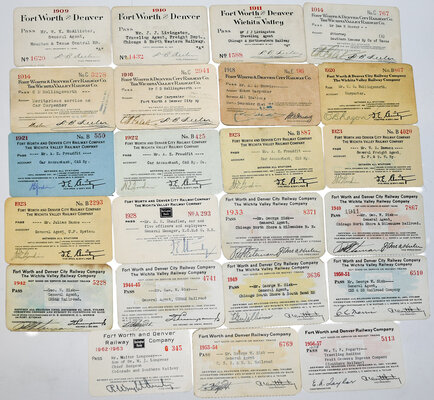 FT W & DC PASSES