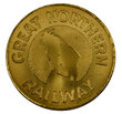 GREAT NORTHERN RY TOKEN