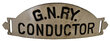 GN RY CONDUCTOR BADGE