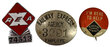 RAILWAY EXPRESS PINS