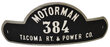 TACOMA RY & POWER CO BADGE
