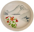 GN MOUNTAINS & FLOWERS PLATE
