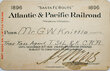 ATLANTIC & PACIFIC RR PASS