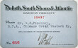 DULUTH SOUTH SHORE & ATLANTIC PASS
