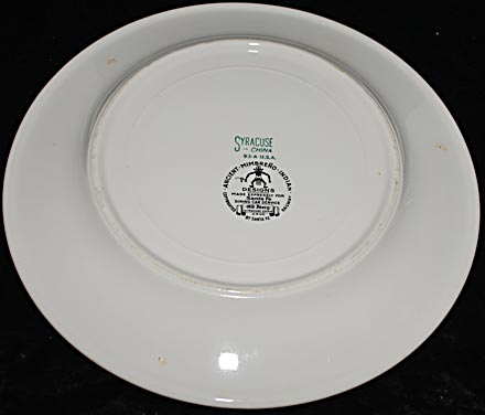 AT&SF MIMBRENO DINNER PLATE