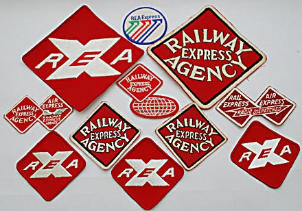 RAILWAY EXPRESS AGENCY PATCHES