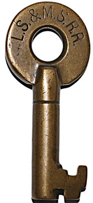 Lot 391: LS&MSRR KEY