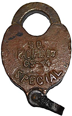 SO PACIFIC CO CS 44 SPECIAL LOCK