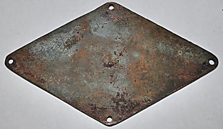 LIMA LOCOMOTIVE WORKS INCORPORATED BUILDERS PLATE