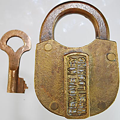 ILLINOIS CENTRAL SIGNAL LOCK