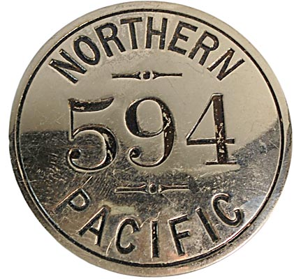 NORTHERN PACIFIC BADGE