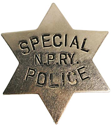 NPRY SPECIAL POLICE BADGE