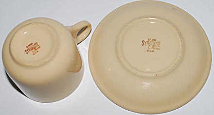 AT&SF ADOBE CUP & SAUCER