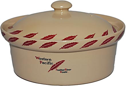 WP FEATHER RIVER ROUTE CASSEROLE DISH