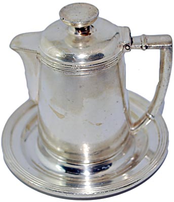 C&NWRY SYRUP PITCHER