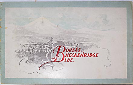 BOREAS BRECKENRIDGE & BLUE TRAVEL BOOKLET