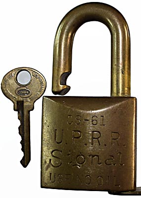 UPRR SIGNAL LOCK