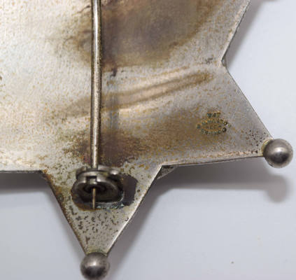 CMSTP&P RR RAILROAD POLICE BADGE